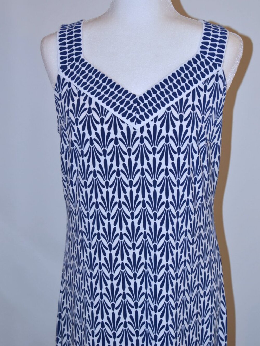 Talbots Sleeveless Summer Dress size S